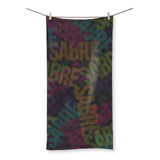 Sabre Takeover - Dark Colors  Beach Towel