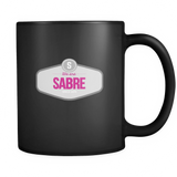 We Are Sabre Black 11oz Mug