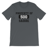 PROPERTY OF SABRE | Unisex short sleeve t-shirt