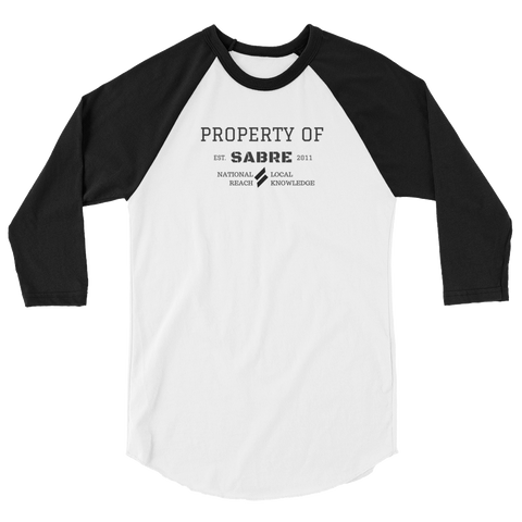 Property of Sabre | Unisex Raglan