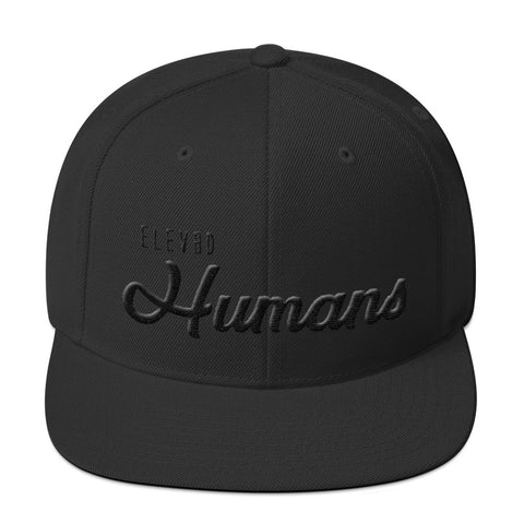 Elev8d Humans Script Snapback Hat