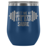 Meet Me At The Bar - Wine Glass