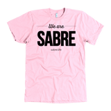 We Are Sabre American Apparel T-Shirt | Black Logo