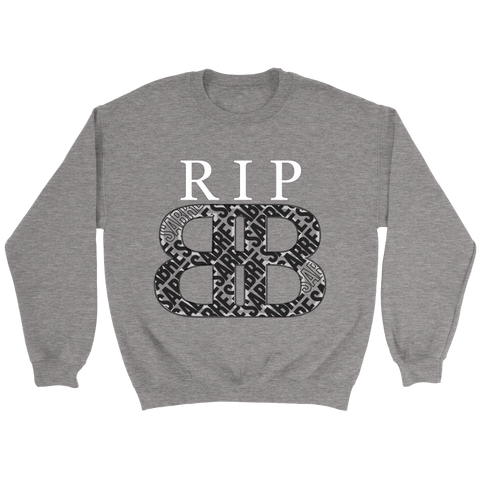 RIP Big Black Sweatshirt Adult