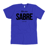 We Are Sabre American Apparel T-Shirt | Black Logo