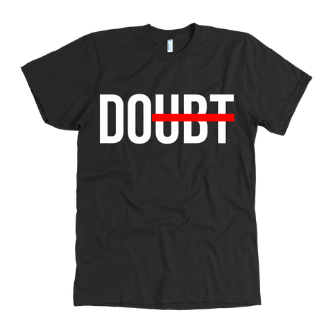 DOUBT | Black Unisex T-Shirt