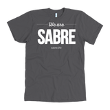 We Are Sabre American Apparel T-Shirt | White Logo